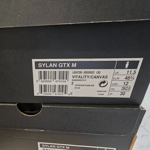 New Arcteryx Arc’teryx Sylan GTX Gore Tex Men Shoes Sneakers US 12 X000009022131 - Picture 10 of 13